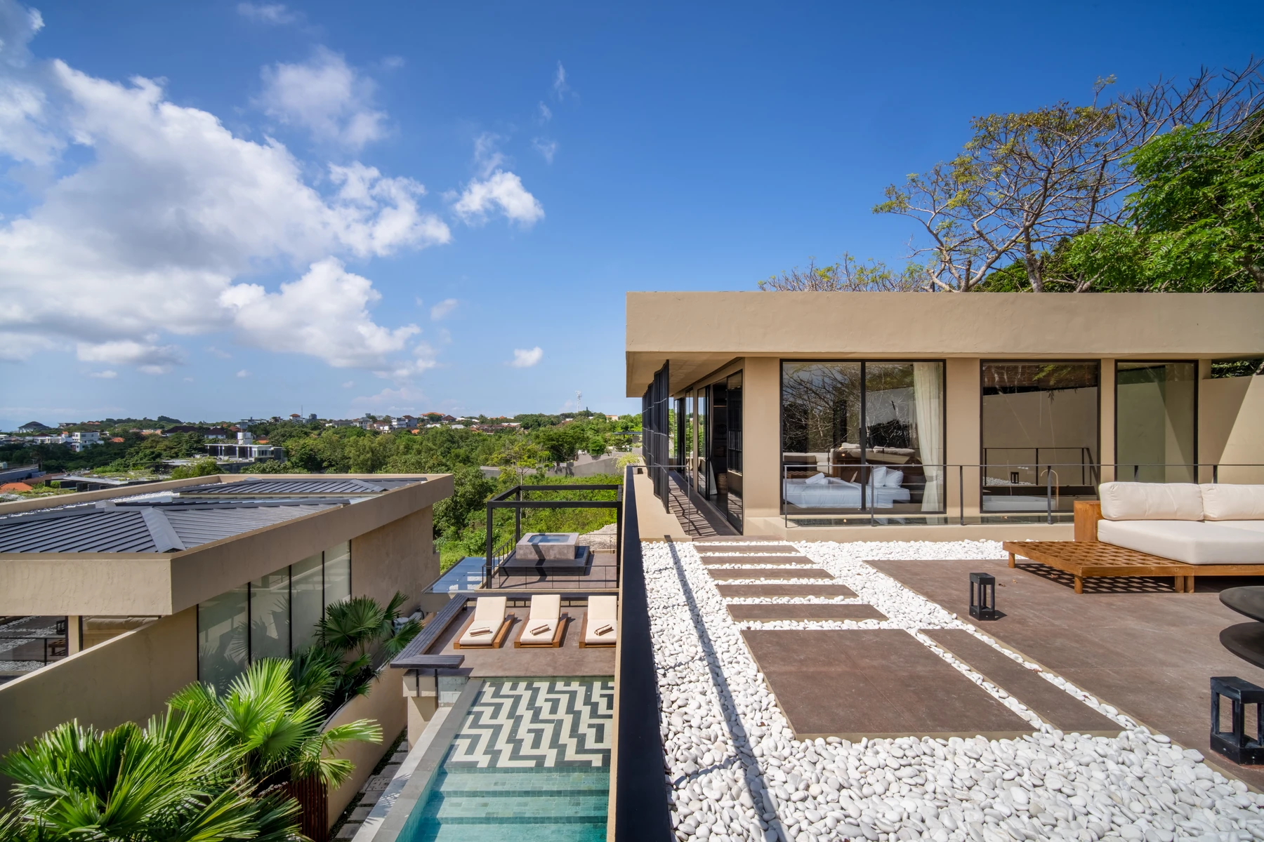 Elvara Villas, piscine