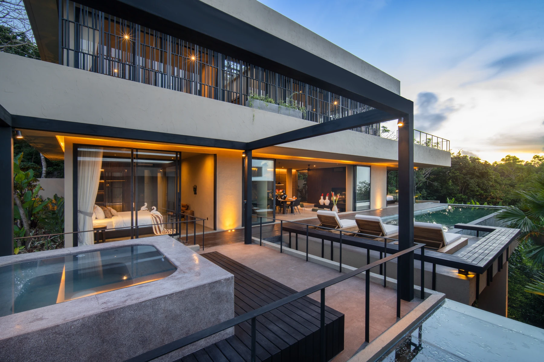 Elvara Villas, terrasse