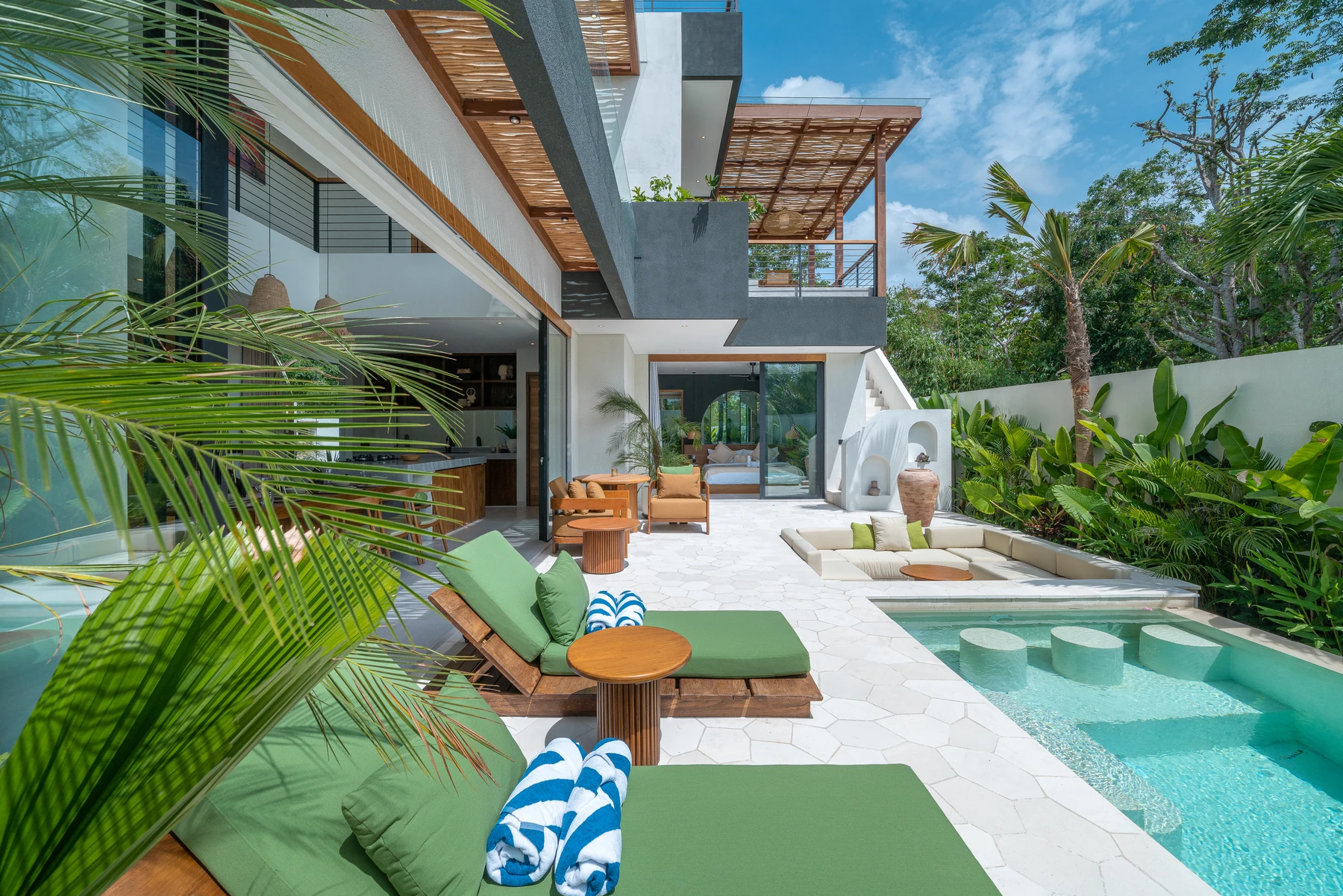 Kusa Villas, piscine