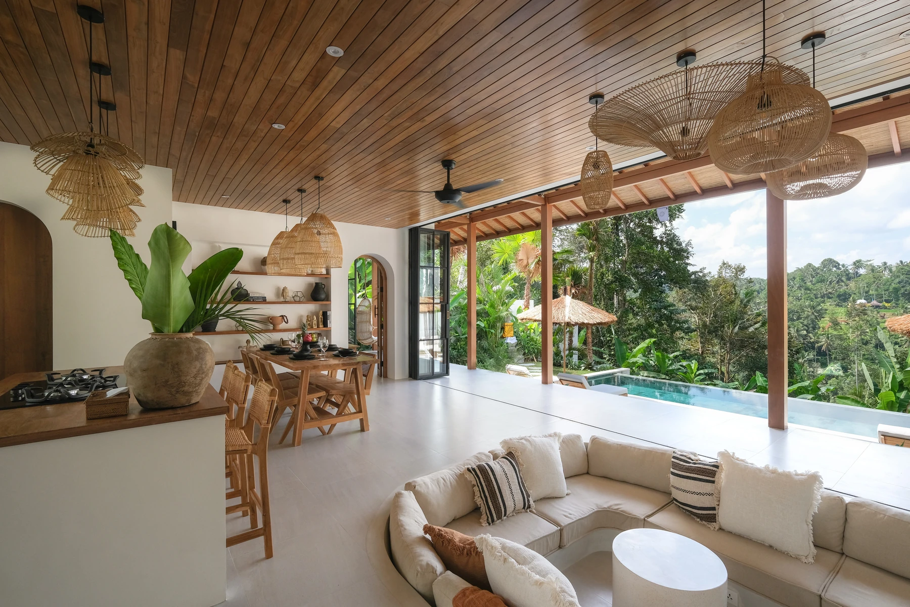 Villa Lestari, séjour