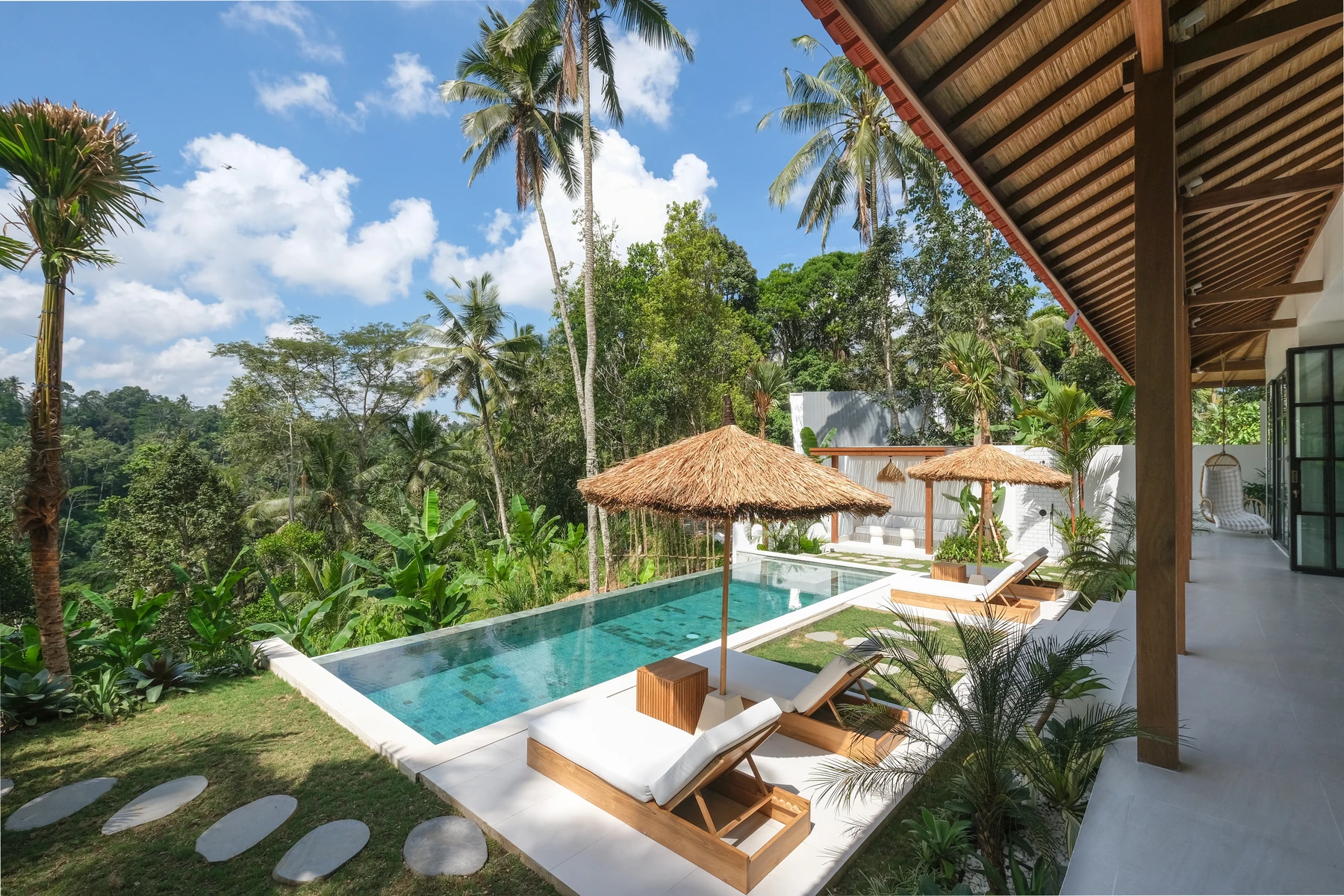 Villa Lestari, terrasse